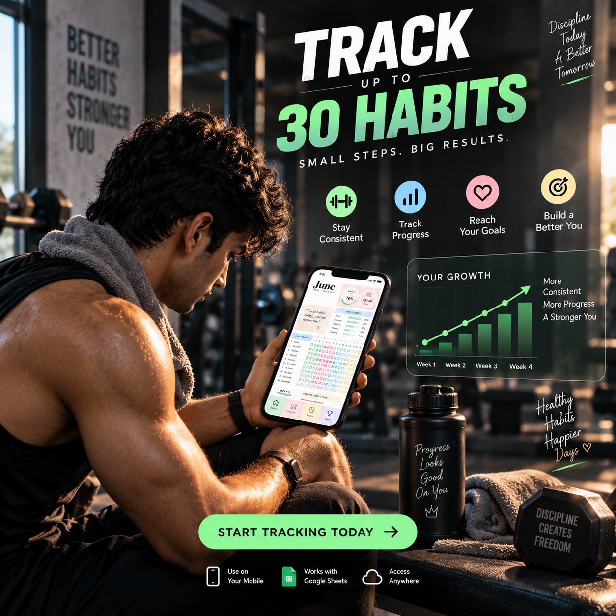Build Better Habits. Become Your Best Self.
