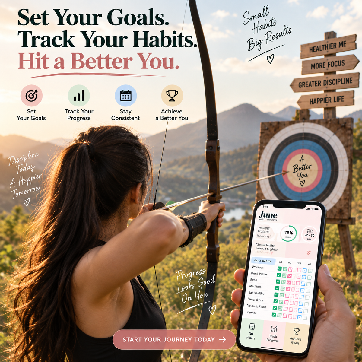 Build Better Habits. Become Your Best Self.
